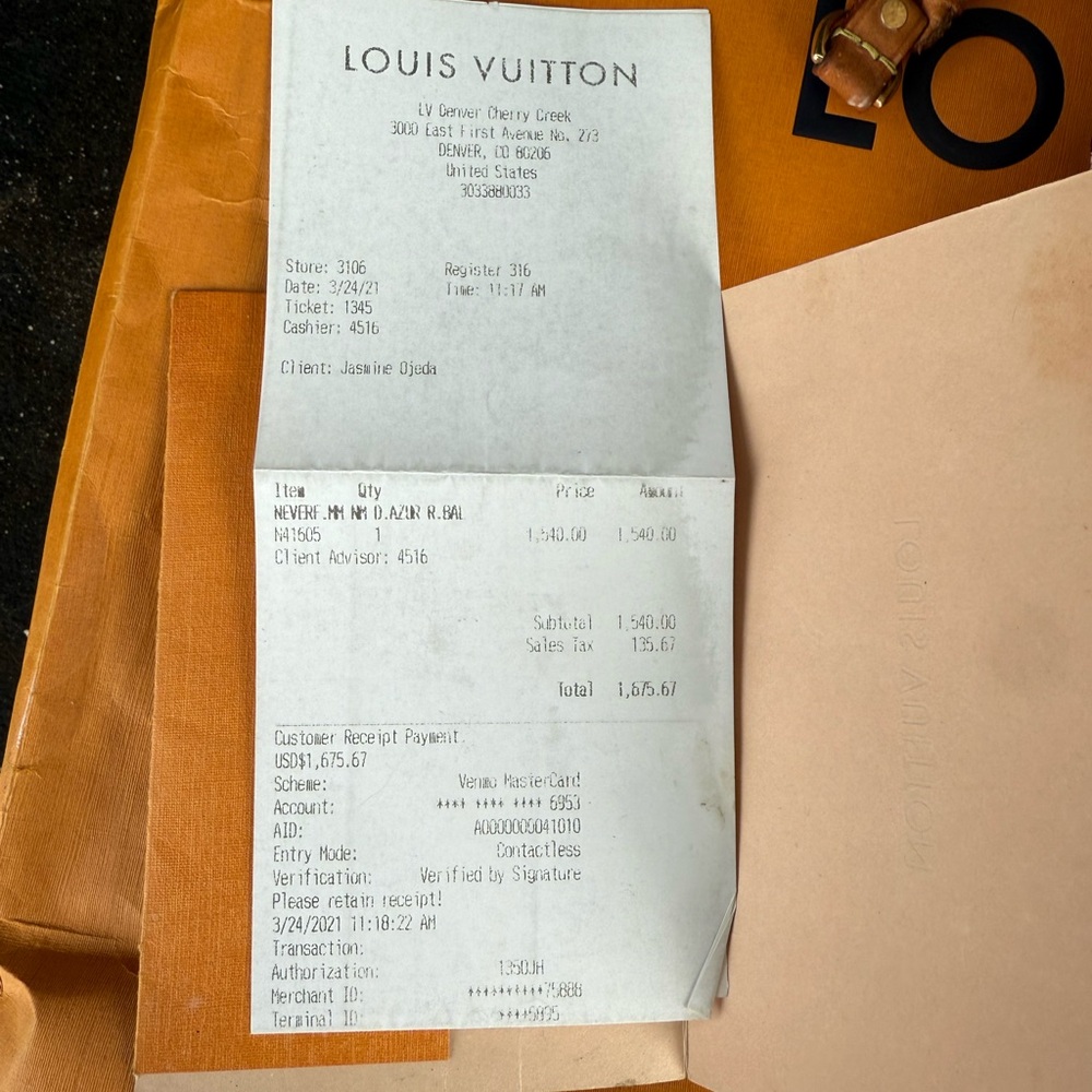 Louis Vuitton Neverfull - Picture 7 of 7